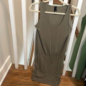 Never worn. Green mini dress super cute and light weight for summer. Revolve
